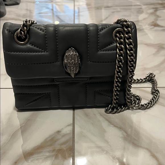 Kurt Geiger Black Quilted Crossbody Bag - Picture 1 of 1